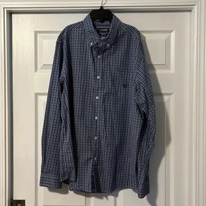 EUC Chaps Stretch Easy Care Men’s long sleeve shirt